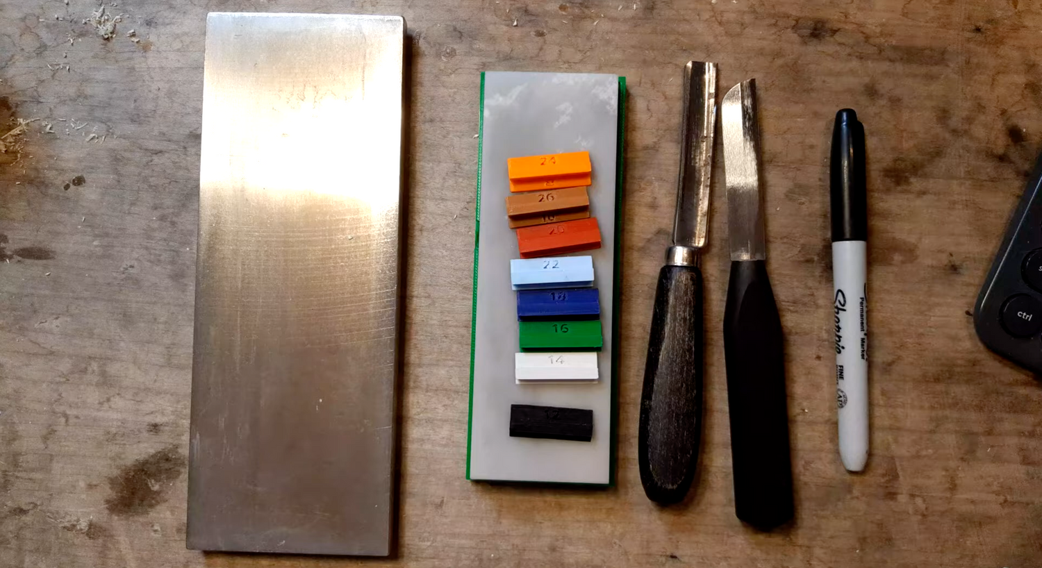 Knife sharpening instructional video Dan Waldron Oboe Reeds