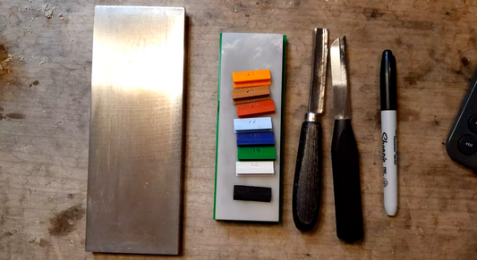 Knife sharpening instructional video